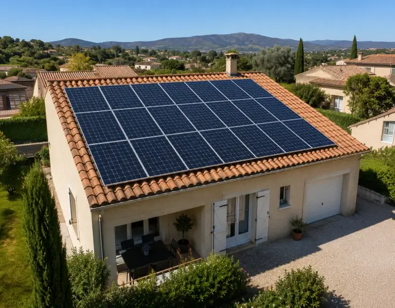 Prime à l'autoconsommation panneaux solaires Mornant — aide financière de l'État